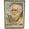 Foto de um(a) Encarte antigo Almirante Tamandaré, da categoria de Impressões. Encarte antigo de personalidades, Almirante Tamandaré, antigo, cores originais. Vendido no marketplace Trésors.