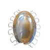 Foto de um(a) Champanheira riva com suporte para taças, da categoria de Outros utensílios de bar. Champanheira, marca RIVA, em banho de prata, com suporte para até 12 taças e espaço para bastante gelo! Mede 13x50x40cm. Vendido no marketplace Trésors.