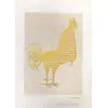 Foto de um(a) Galo renda Dourado 50 x 35 cm (PM) - Aldemir Martins, da categoria de Serigrafia. Serigrafia original póstuma do artista Aldemir Martins. Dimensões: Altura: 50 cm Largura: 35 cm Breve biografia do artista:... Vendido no marketplace Trésors.