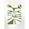 Foto de um(a) Gato Tiras Verde 50 x 35 cm (PM) - Aldemir Martins, da categoria de Serigrafia. Serigrafia original póstuma do artista Aldemir Martins. Dimensões: Altura: 50 cm Largura: 35 cm Breve biografia do artista:... Vendido no marketplace Trésors.