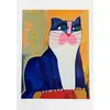 Foto de um(a) Gato Azul Rose Face 70 x 50 cm (PM) - Aldemir Martins, da categoria de Serigrafia. Serigrafia original póstuma do artista Aldemir Martins. Dimensões: Altura: 70 cm Largura: 50 cm Breve biografia do artista:... Vendido no marketplace Trésors.