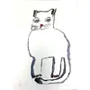 Foto de um(a) Gato Branco 46 x 36 cm (PM) - Aldemir Martins, da categoria de Serigrafia. Serigrafia original póstuma do artista Aldemir Martins. Dimensões: Altura: 46 cm Largura: 36 cm Breve biografia do artista:... Vendido no marketplace Trésors.