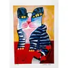 Foto de um(a) Gato Coração 70 x 50 cm (PM) - Aldemir Martins, da categoria de Serigrafia. Serigrafia original póstuma do artista Aldemir Martins. Dimensões: Altura: 70 cm Largura: 50 cm Breve biografia do artista:... Vendido no marketplace Trésors.