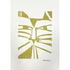 Foto de um(a) Gato Tiras Dourado 50 x 35 cm (PM) - Aldemir Martins, da categoria de Serigrafia. Serigrafia original póstuma do artista Aldemir Martins. Dimensões: Altura: 50 cm Largura: 35 cm Breve biografia do artista:... Vendido no marketplace Trésors.