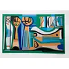 Foto de um(a) RBMX bege 70 x 100 cm - Burle Marx, da categoria de Serigrafia. Serigrafia original póstuma do artista Burle Marx. Dimensões: Altura: 70 cm Largura: 100 cm Breve biografia do artista:... Vendido no marketplace Trésors.