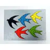 Foto de um(a) Andorinhas 35 x 46 cm - Carlos Furtado, da categoria de Serigrafia. Serigrafia original póstuma do artista Carlos Furtado. Dimensões: Altura: 35 cm Largura: 46 cm Breve biografia do artista:... Vendido no marketplace Trésors.