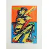 Foto de um(a) Baixista III - Ivald Granato, da categoria de Serigrafia. Serigrafia original póstuma do artista Ivald Granato. Dimensões: Altura: 40 cm Largura: 30 cm Breve biografia do artista:... Vendido no marketplace Trésors.