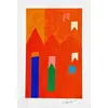 Foto de um(a) COMPOSIÇÃO VERMELHO, LARANJA 50 X 35 CM - ZiFacella, da categoria de Serigrafia. Serigrafia original póstuma do artista ZiFacella. Dimensões: Altura: 50 cm Largura: 35 cm Breve biografia do artista:... Vendido no marketplace Trésors.