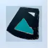 Foto de um(a) DR Black Turquoise Blue 2022 (70 x 70 cm) - Rosolen, da categoria de Serigrafia. Serigrafia original póstuma do artista Rosolen. Dimensões: Altura: 70 cm Largura: 70 cm Breve biografia do artista: Décio... Vendido no marketplace Trésors.