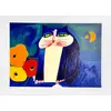 Foto de um(a) Gato, Flores e a Lua 35 x 50 cm (PM) - Aldemir Martins, da categoria de Serigrafia. Serigrafia original póstuma do artista Aldemir Martins. Dimensões:Altura: 35 cmLargura: 50 cm Breve biografia do... Vendido no marketplace Trésors.