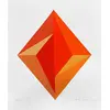 Foto de um(a) PK 30 laranja vermelho (35 x 30 cm) - Paula Kadunc, da categoria de Serigrafia. Serigrafia original póstuma do artista Paula Kadunc. Dimensões: Altura: 35 cm Largura: 30 cm Breve biografia do artista:... Vendido no marketplace Trésors.