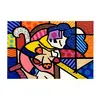 Foto de um(a) PENELOPE OF A MODERN DAY - Romero Britto, da categoria de Serigrafia. Serigrafia original póstuma do artista Romero Britto. Dimensões: Altura: 50 cm Largura: 70 cm Breve biografia do artista:... Vendido no marketplace Trésors.
