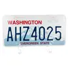 Foto de um(a) Placa americana de Washington em metal, da categoria de Acessórios para casa. Placa americana de Washington AHZ 4025 Evergreen State em metal. Mede 15x31, mínimos, sinais de uso. Em bom estado de... Vendido no marketplace Trésors.