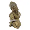 Foto de um(a) Estátua de Buda menino em meditação., da categoria de Escultura. Escultura em argila expandida de BUDA MENINO EM MEDITAÇÃO. Peça possivelmente tailandesa. Aproximadamente 24 cm de altura.... Vendido no marketplace Trésors.