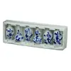 Foto de um(a) Caixa com 6 mini vasos, da categoria de Vasos e recipientes. Caixa contendo 6 mini vasos em porcelana chinesa. Formato e decoração são diferentes entre eles. Caixa lacrada de... Vendido no marketplace Trésors.