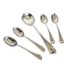 Foto de um(a) Set inglês de 5 colheres para sorvete / sobremesa Walker Hall, Prata, da categoria de Colheres. Lote de 5 Antigas Colheres em Metal Espessurado à Prata para Sobremesa. Contraste referente ao fabricante Inglês Walker &... Vendido no marketplace Trésors.