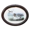 Foto de um(a) Quadro de pato americano (WIGEON) com moldura oval em madeira nobre - 46 X 37 cm, da categoria de Pinturas. QUADROS- Quadro de pato americano ( WIGEON) com moldura oval em madeira nobre, bem decorativo. Medidas 46C x 37L. Em bom... Vendido no marketplace Trésors.