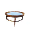 Foto de um(a) Mesa de Centro Giuseppe Scapinelli anos 70, da categoria de Mesas de centro. A Mesa de Centro Giuseppe Scapinelli é uma peça única e elegante para adicionar charme e sofisticação à sua... Vendido no marketplace Trésors.