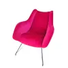 Foto de um(a) Poltronas concha em veludo vermelho vintage - Carlos Hauner e Martin Heisler, da categoria de Poltronas. Poltrona concha de Carlos Hauner e Martin Heisler, estrutura ainda original com pontos de ferrugem e estofado novo, uma... Vendido no marketplace Trésors.