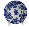 Foto de um(a) Louça inglesa Borrão- Séc XIX, da categoria de Pratos. Prato em louça inglesa conhecida como borrão, pelo estilo desfocado de seus desenhos. Padrão de flor clematis, detalhe... Vendido no marketplace Trésors.