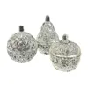 Foto de um(a) Trio de Pequenos Potiches, da categoria de Conjuntos de servir. Trio de pequenos potiches em demi cristal. Ideal para servir geleias ou pequenos temperos ou como itens decorativos e... Vendido no marketplace Trésors.
