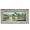 Foto de um(a) Quadro Baccan 70A x 100L cm - Òleo sobre eucatex, 1990, da categoria de Pinturas. Artista renomado na região de Bauru-SP. Òleo sobre eucatex, 1990 dimensões: 70cmA x 100cmL. Vendido no marketplace Trésors.