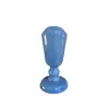 Foto de um(a) Vaso azul claro em opalina - anos 60, da categoria de Vasos. Vaso em opalina na cor azul claro fabricado na Europa, com base arredondada com detalhes circulares e boleados, e que se... Vendido no marketplace Trésors.
