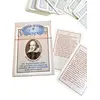 Foto de um(a) Cards em inglês com 100 perguntas e respostas sobre Willian Shakespeare, da categoria de Jogos de cartas. Cards em inglês com 100 perguntas e respostas sobre Willian Shakespeare e suas obras, para estimular a mente e provocar... Vendido no marketplace Trésors.