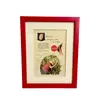 Foto de um(a) Quadro ​de propaganda da Coca Cola - 1954, da categoria de Propagandas. Propaganda da coca cola, de 1954, emoldurada com vidro. Moldura tem algumas avarias como nas fotos. Medidas: 27x21cm. Vendido no marketplace Trésors.
