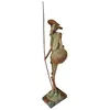 Foto de um(a) Escultura Dom Quixote Assinada por Célio – Arte em Cobre, da categoria de Escultura. Excepcional escultura figurativa de Dom Quixote de la Mancha, executada pelo renomado artista Célio. A obra é um exemplo... Vendido no marketplace Trésors.