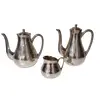 Foto de um(a) Lindo conjunto chá e café Wolff alto padrão de metal espessurado a prata, da categoria de Bules. Belíssimo conjunto Wolff para chá e café confeccionado em metal espessurado à prata, estilo Art Déco do século XX. Composto... Vendido no marketplace Trésors.