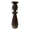 Foto de um(a) Antigo Abridor De Garrafa Saca Rolha Escultura Africana, da categoria de Abridores de garrafas. Antigo abridor de garrafas saca rolhas em madeira esculpido à mão com figura de africana. Peça super original e decorativa. ... Vendido no marketplace Trésors.