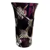 Foto de um(a) Antigo Vaso Jarro Em Cristal Violeta Baccarat Art Deco, da categoria de Vasos. Antigo e preciso vaso decorativo em cristal doublé europeu com lindo brilho natural e primorosa lapidação manual, com traços... Vendido no marketplace Trésors.