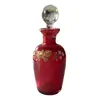 Foto de um(a) Antigo Perfumeiro De Coleção Em Vidro Veneziano Vermelho, da categoria de Garrafas, potes e jarros. Antigo perfumeiro de coleção em vidro veneziano pintado à mão. Uma beleza do início do século XX.Altura 9cm. Vendido no marketplace Trésors.
