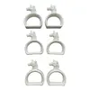 Foto de um(a) Antigo Conjunto 6 Porta Guardanapos Unicórnios Porcelana, da categoria de Anel para guardanapo. Conjunto com 6 lindos e decorativos porta guardanapos em porcelana, formato unicórnio. Impecáveis.Medida: 7x6cm. Vendido no marketplace Trésors.