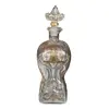 Foto de um(a) Antiga Garrafa Licoreira Navio Cristal Baccarat Dourado Ouro, da categoria de Garrafas. ~ Baccarat ~Antiga e diferente garrafa decorativa, licoreira em cristal decorada com rico trabalho de lapidação e pintura... Vendido no marketplace Trésors.