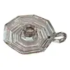 Foto de um(a) Antigo Castiçal Art Deco Palmatória Em Cristal Francês, da categoria de Castiçais. Antigo e fino castiçal, palmatória em cristal francês. Período Art Deco.Medidas 15x12cm. Vendido no marketplace Trésors.