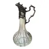 Foto de um(a) Antiga Jarra Claret Jug Decanter Cristal Prata Art Nouveau, da categoria de Jarros. Antiga e finíssima jarra “Claret Jug” geralmente utilizada como decantador de vinho ou licoreira. Corpo em cristal soufflé... Vendido no marketplace Trésors.