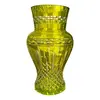 Foto de um(a) Antigo Vaso Jarro Decorativo Cristal Baccarat Verde Uralina, da categoria de Vasos. Antigo e belíssimo vaso decorativo em cristal doublé na cor verde uralina (não tem urânio) com lindo brilho natural e... Vendido no marketplace Trésors.
