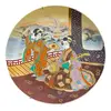 Foto de um(a) Antigo Prato Medalhão Oriental Porcelana Satsuma Século XX, da categoria de Pratos Decorativos. Antigo e grande prato/medalhão oriental em porcelana satsuma imperial, ricamente pintado à mão, em alto relevo, com... Vendido no marketplace Trésors.