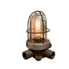 Foto de um(a) Luminária náutica original em bronze, da categoria de Luminárias de chão. Luminária náutica original em bronze. Peça náutica original em bronze, com estrutura robusta, grade de proteção e cúpula em... Vendido no marketplace Trésors.