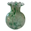 Foto de um(a) Antigo Vasinho Legítimo Murano Italiano Iridescente Art Deco, da categoria de Vasos. Antigo vasinho artístico de murano em um tom de verde claro incrível, com nuances em branco, e um leve iridescente,... Vendido no marketplace Trésors.