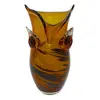 Foto de um(a) Antiga Escultura De Coruja Art Deco Vaso Murano Italiano, da categoria de Vasos. Antigo e exótico vaso artístico de coruja feito à mão em Murano Italiano. Período Art Deco. Peça muito decorativa.Medidas... Vendido no marketplace Trésors.