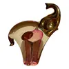 Foto de um(a) Antiga Escultura De Elefante Art Deco Murano Italiano E Ouro, da categoria de Escultura. Antiga escultura artística de elefante em legítimo cristal de Murano com ouro 18k. Peça de excelente qualidade, totalmente... Vendido no marketplace Trésors.