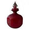 Foto de um(a) Antigo Perfumeiro Art Deco Cristal Murano Italiano Vermelho, da categoria de Perfumeiros. ~ Italy Glass ~Antigo e grande perfumejro decorativo em cristal de Murano italiano vermelho rubi, lapidação manual. Tampa no... Vendido no marketplace Trésors.