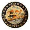 Foto de um(a) Antigo Prato Decorativo Porcelana Japonesa Oriental Imari, da categoria de Pratos Decorativos. Antigo prato oriental, em porcelana japonesa pintado à mão com linda pintura de ave em relevo. Diâmetro 26cm. Vendido no marketplace Trésors.