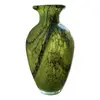 Foto de um(a) Antigo Vaso Jarro Art Deco Em Murano Verde George Davidson, da categoria de Vasos. ~ George Davidson Glass ~Antigo e belíssimo vaso artístico em Murano, feito à mão. Técnica de trabalho marmorizado. Art... Vendido no marketplace Trésors.