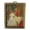 Foto de um(a) Antigo Raro Portrait Quadrinho Camafeu Italiano Pintado Mão, da categoria de Pinturas. Antigo portrait camafeu ricamente pintado à mão. Reparem nos detalhes da pintura, muita riqueza de detalhes. Moldura em... Vendido no marketplace Trésors.