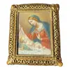 Foto de um(a) Arte Sacra Antigo Quadrinho Nossa Senhora Portrait Miniature, da categoria de Objetos religiosos e espirituais. Uma jóia de quadrinho italiano. Belíssima pintura a óleo em folha de marfim. Riqueza em todos os detalhes, a moldura é em... Vendido no marketplace Trésors.