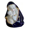 Foto de um(a) Arte Sacra Antigo Busto Abajur Imagem Nsa Senhora Porcelana, da categoria de Abajures. ~ Arte Sacra ~Antiga e fina escultura/luminária artística representando Nossa Senhora com o Menino Jesus. Peça feita à mão... Vendido no marketplace Trésors.